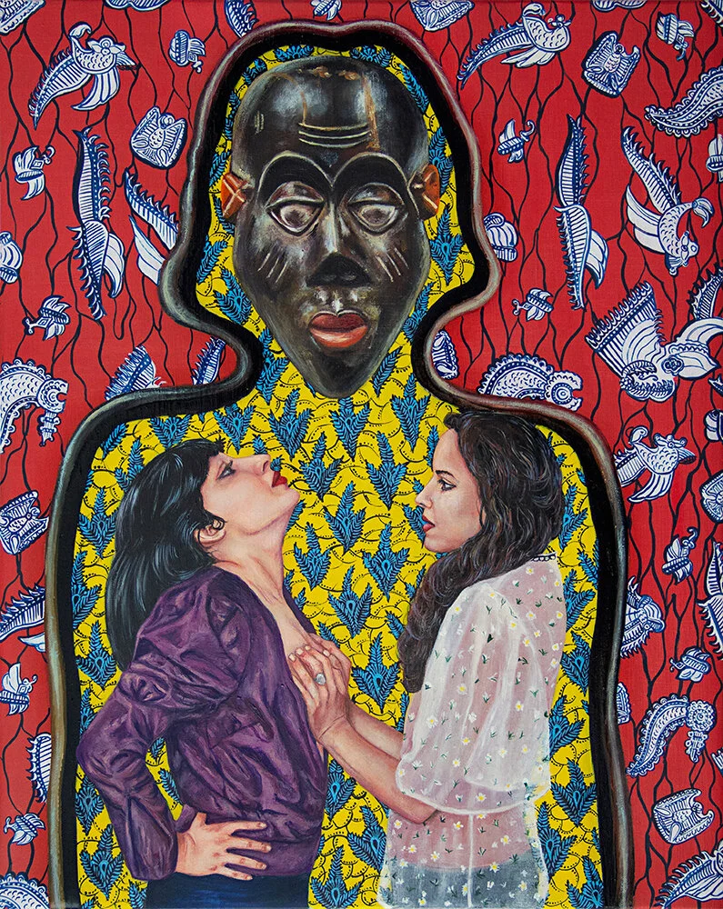 Cameroun - 2020Oil on canvas, 50 x 40 cm