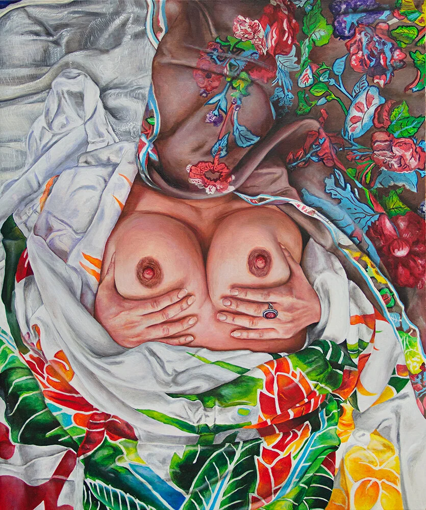 Esprit sein 4 - 2020Oil on canvas, 65 x 54 cm