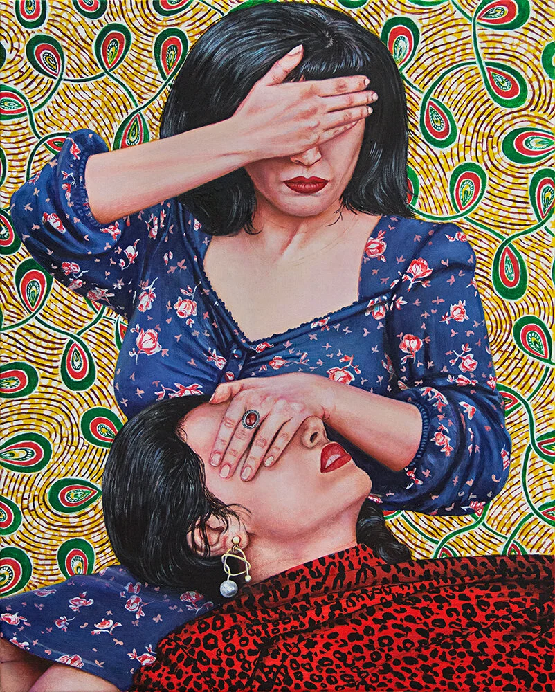 L’invisible fièvre - 2020Oil on canvas, 50 x 40 cm