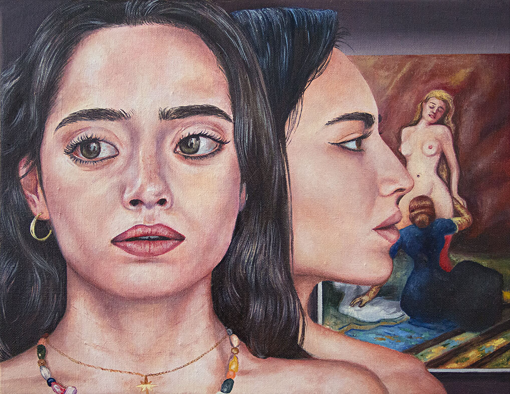 Les crimes de l’amour - 2020Oil on canvas, 27 x 35 cm