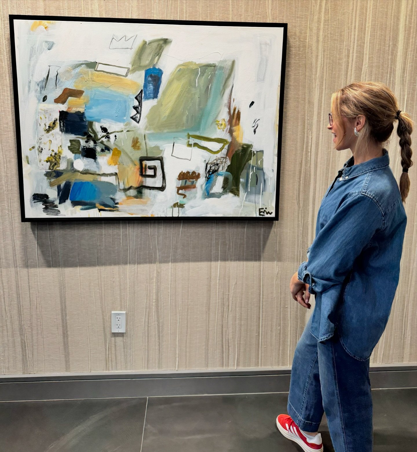 So fun getting to see this 18 piece install come to life at @miramidtownunion ! Swipe to the end to see a few of my favs and how it all started 😆

And thank you to @streetlightsresidential &mdash;always a pleasure working with y&rsquo;all!
