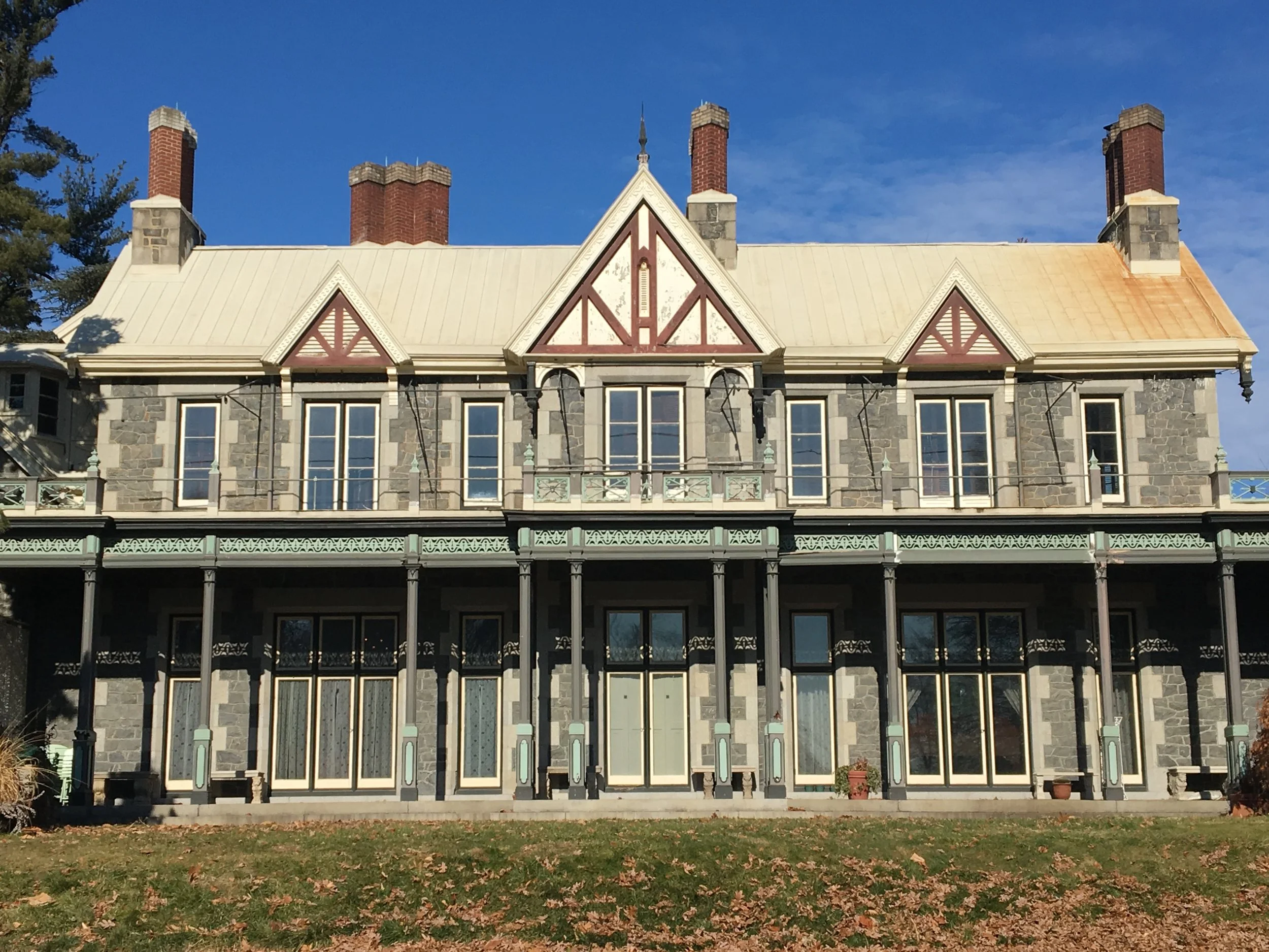 Rockwood Mansion Exeterior Woodwork &amp; Carpentry