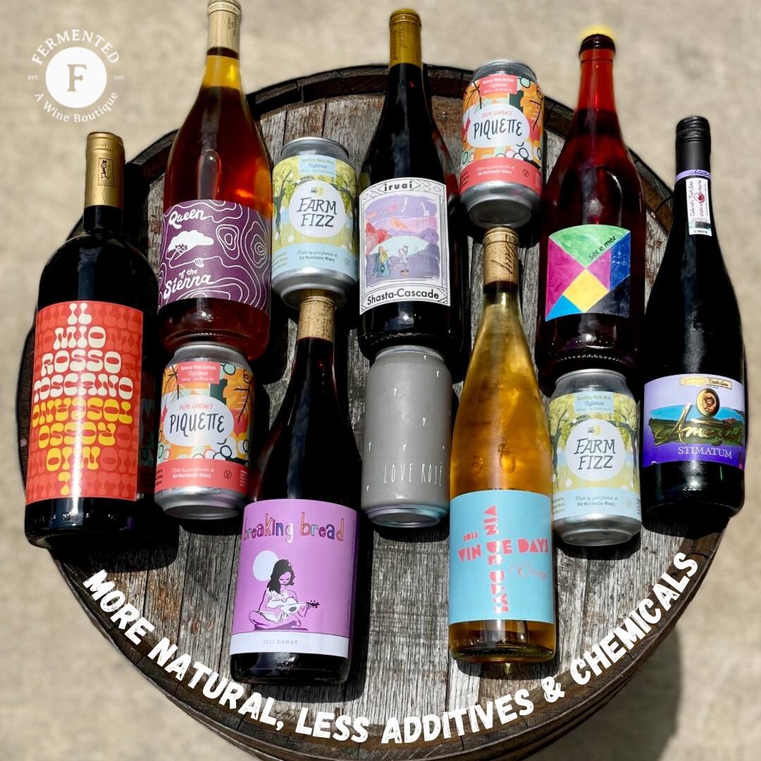 We are committed to stocking our shelves with family-owned wines that use little-to-no additives and chemicals during farming and production. These wines have less intervention and are big on taste! Come peruse our shelves to find something delicious
