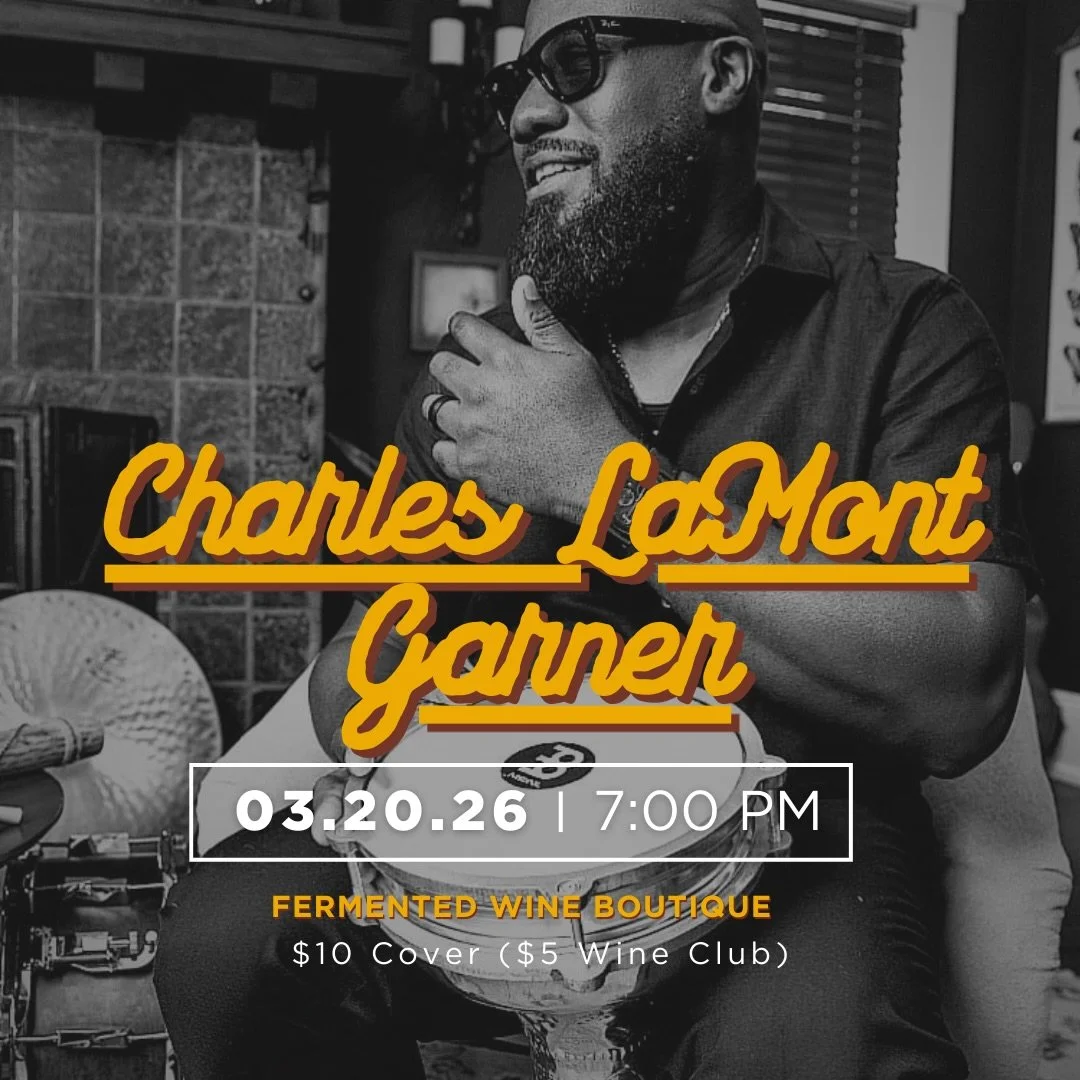 Live Jazz. Natural Wine. Friday Night.

Charles LaMont Garner &amp; The Culinary Guitarist
7PM

$10 Cover ($5 Wine Club)

Come early for seats. Stay late for another glass.