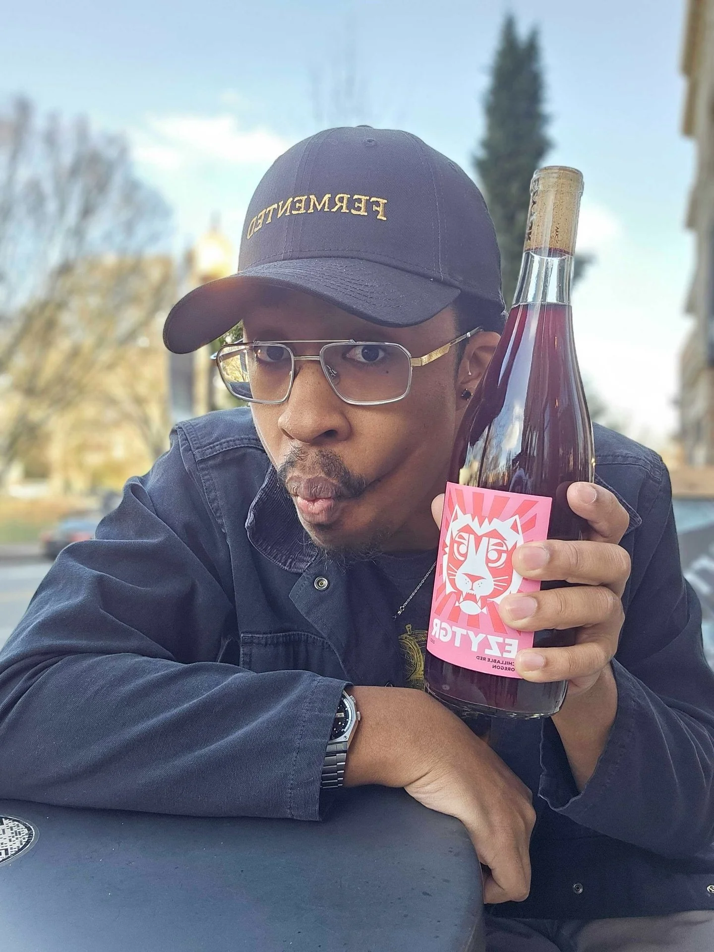 Come say hi to Vince today! 

We&rsquo;re open until 8pm! 

The @ovumwines EZY TGR Chillable red blend is currently being poured in The Tasting Room.