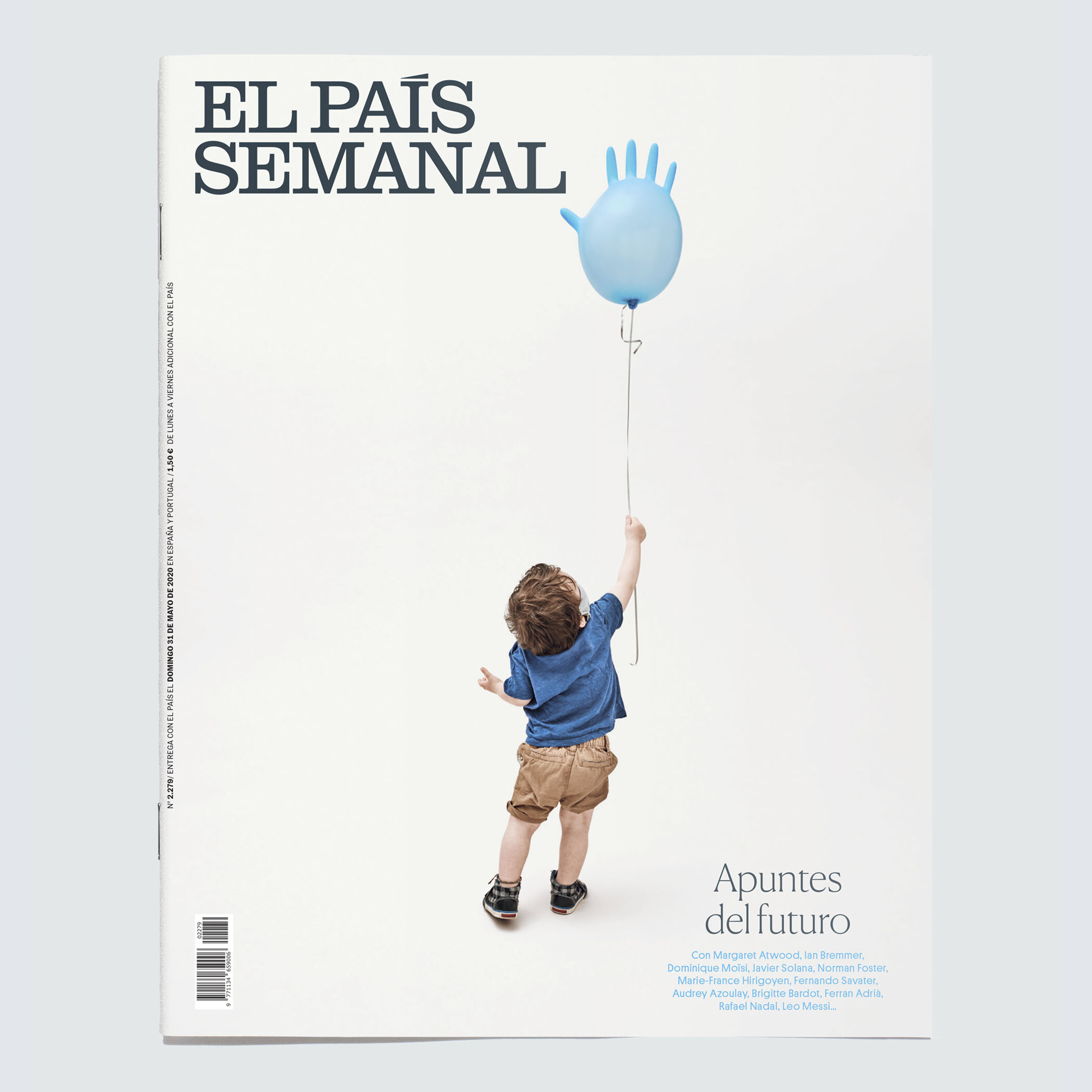 EL PAIS SEMANAL MAY 2020 / CONCEPT BY DELCAN &amp; CO. / PHOTOGRAPHED BY JAMIE CHUNG / ON THE COVER: RÍO DELCAN