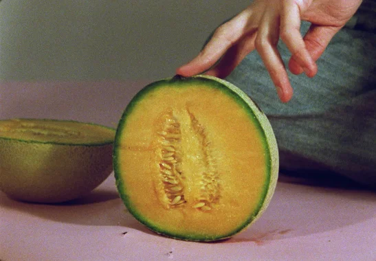 Fruits (still), 2018. 16mm transfer to HD video (b&w/color, silent) 4:48 mins.