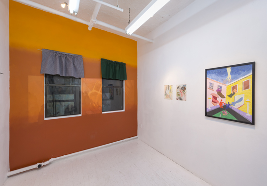  Installation view. 