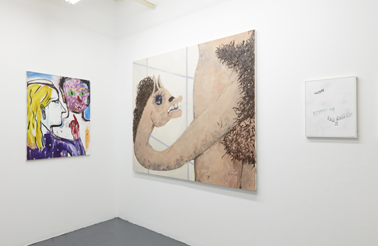  Installation view. 