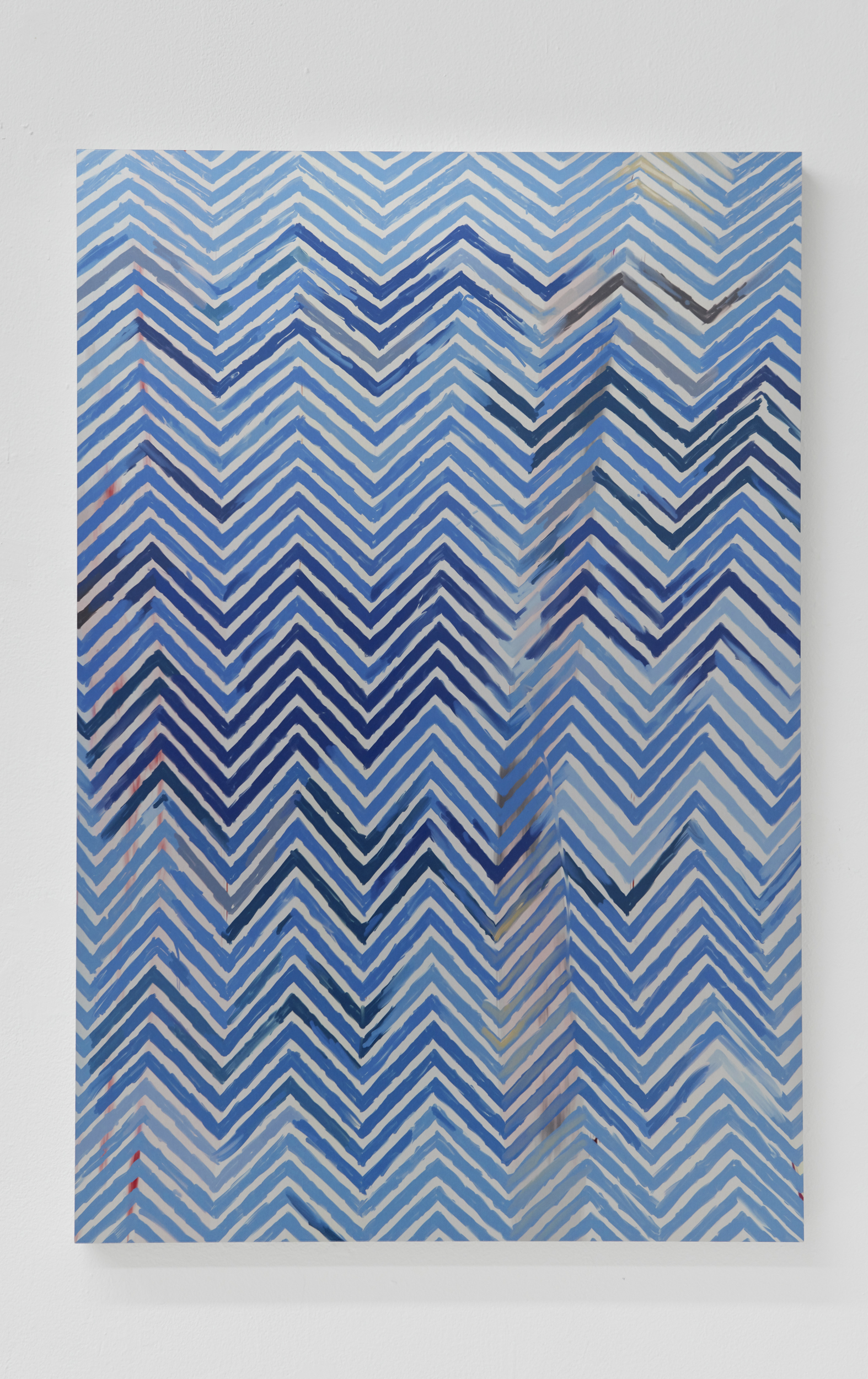   Mental Connecticut,  2018. Diffusion dye, aluminum print. 36 x 24 inches. 