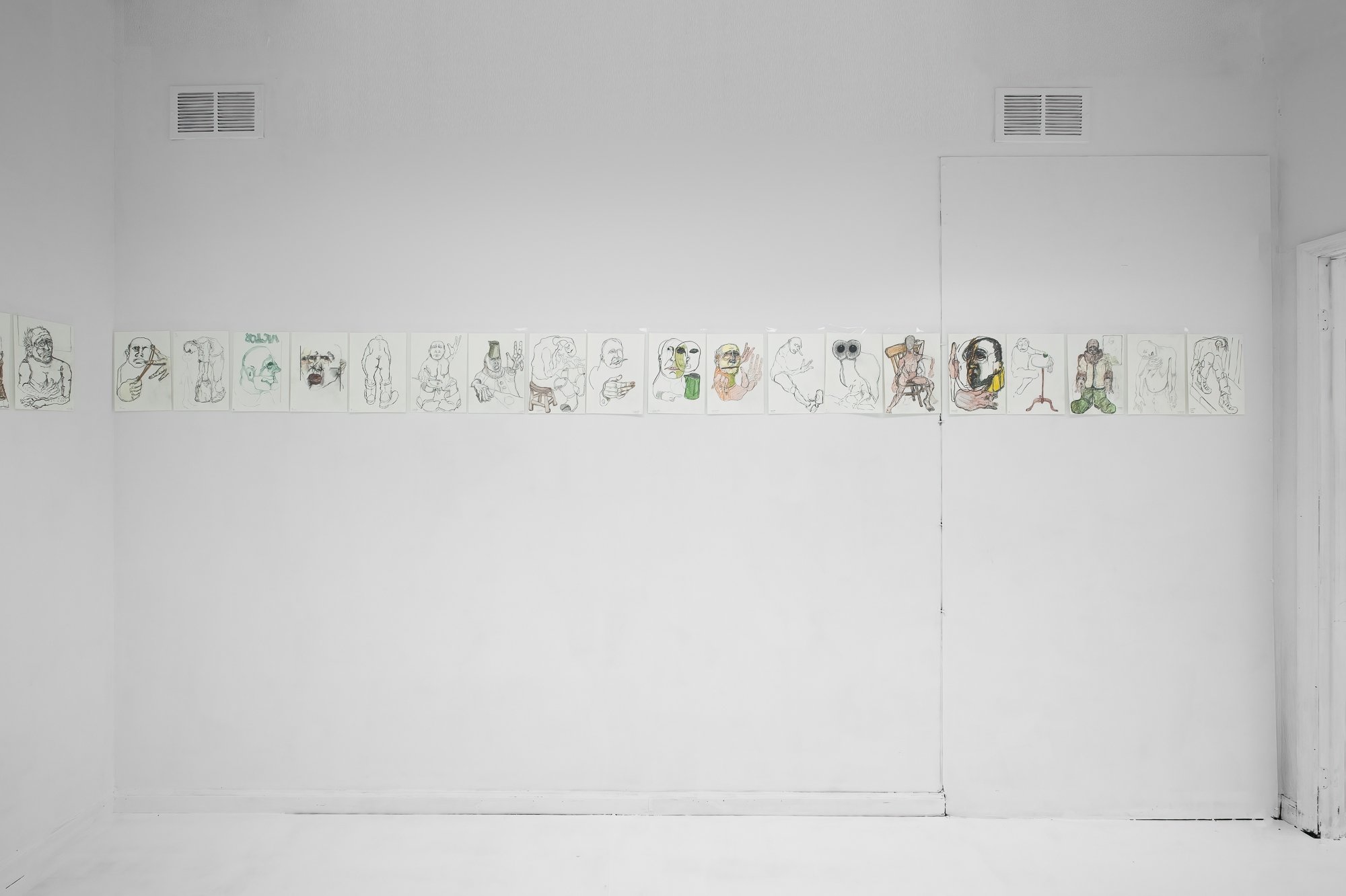  Installation view. 