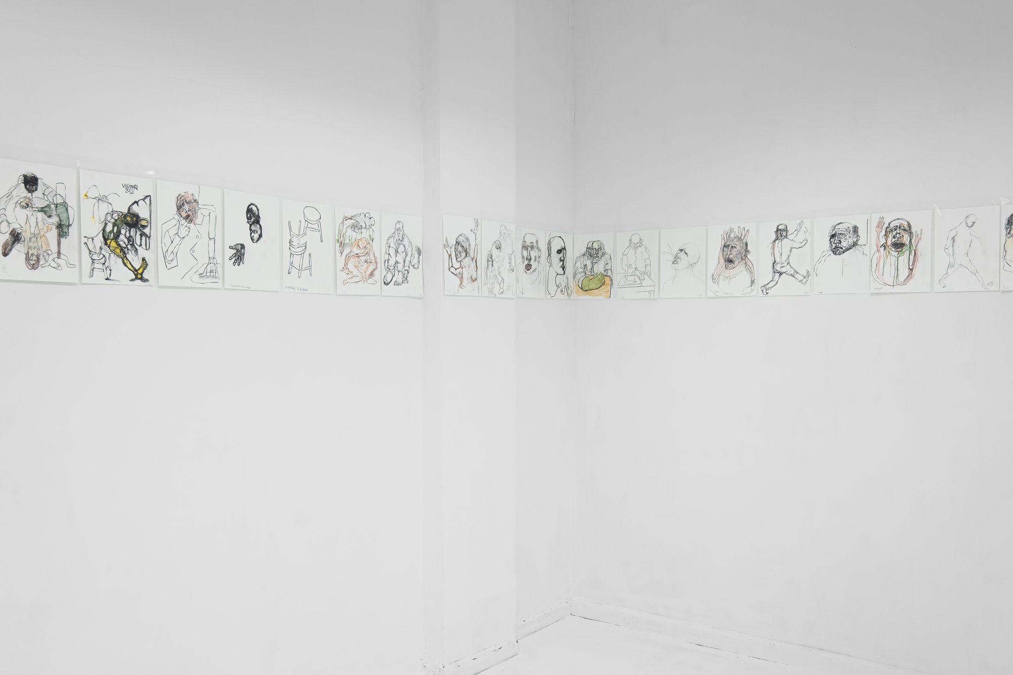  Installation view. 