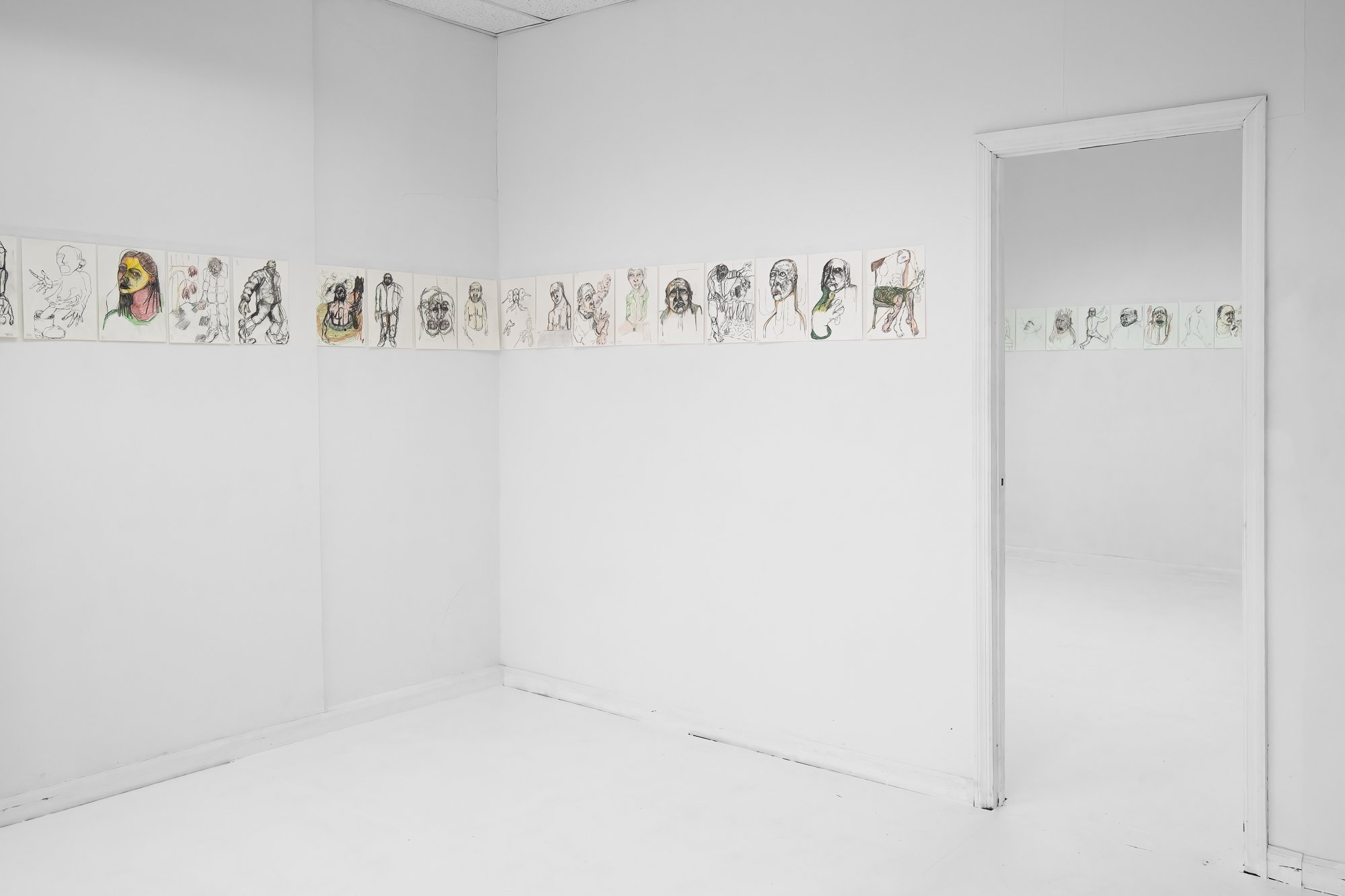  Installation view. 