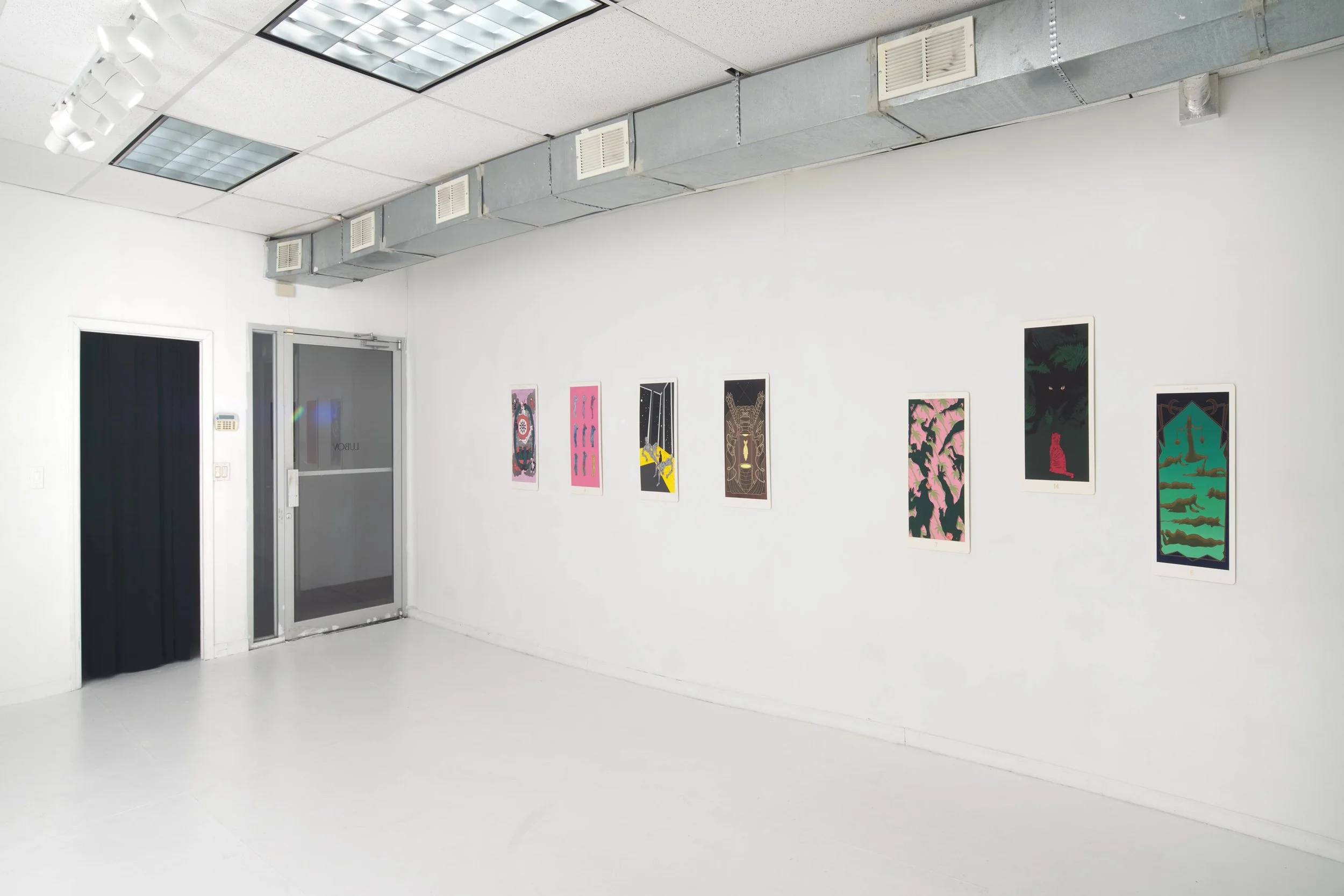  Installation view. 