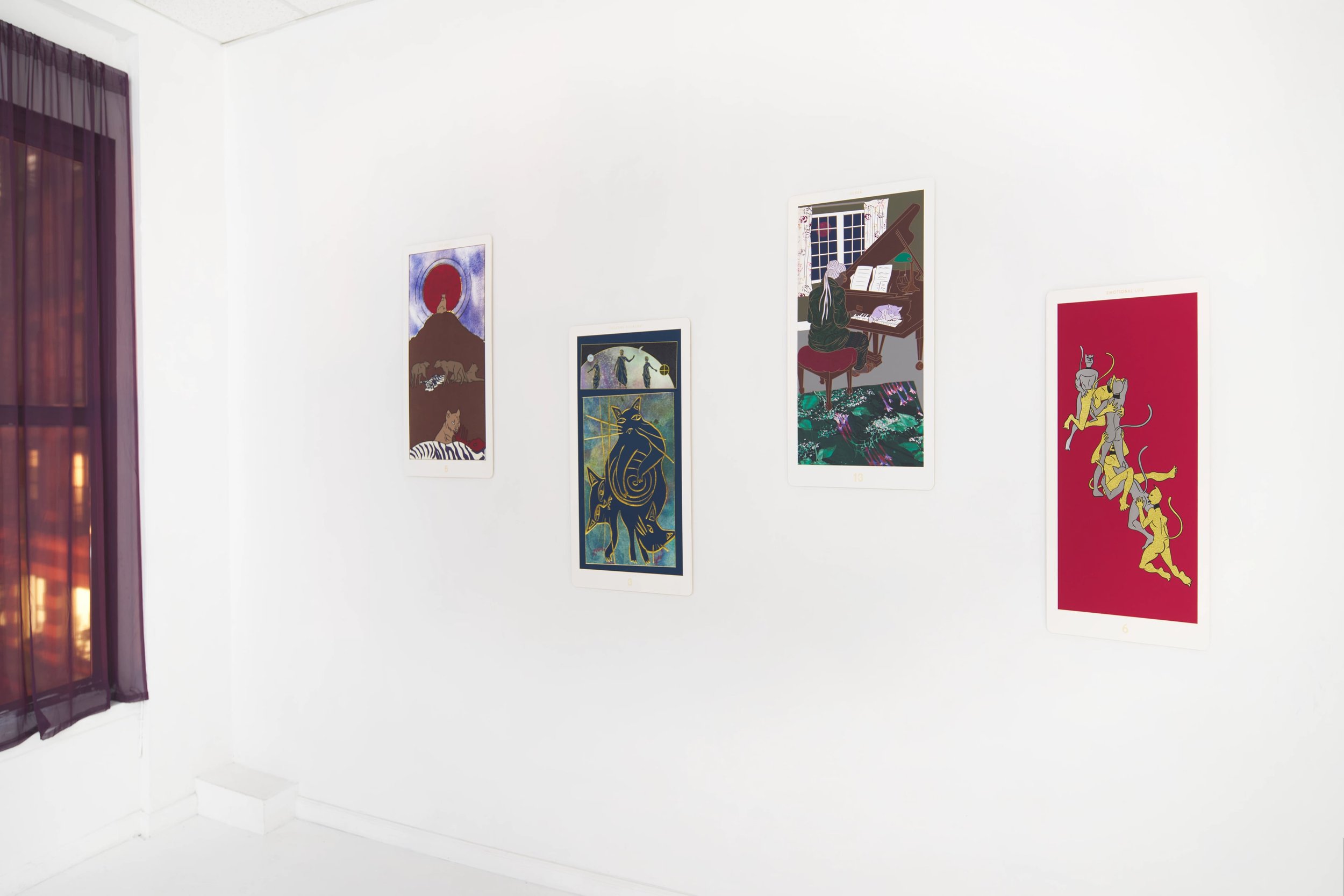  Installation view. 