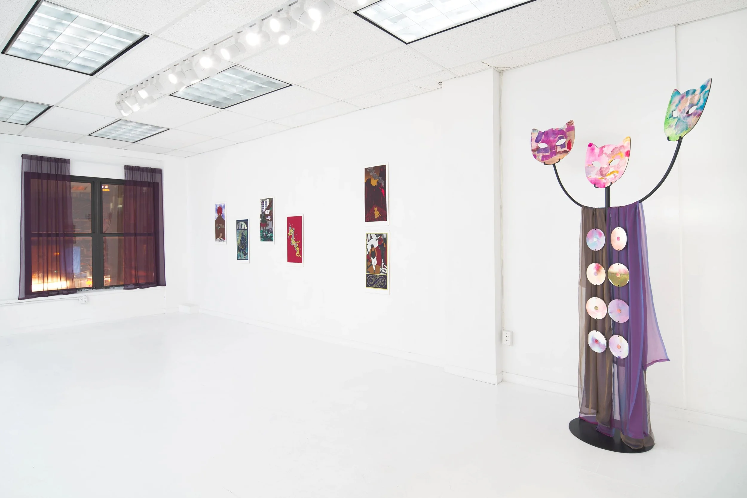  Installation view. 