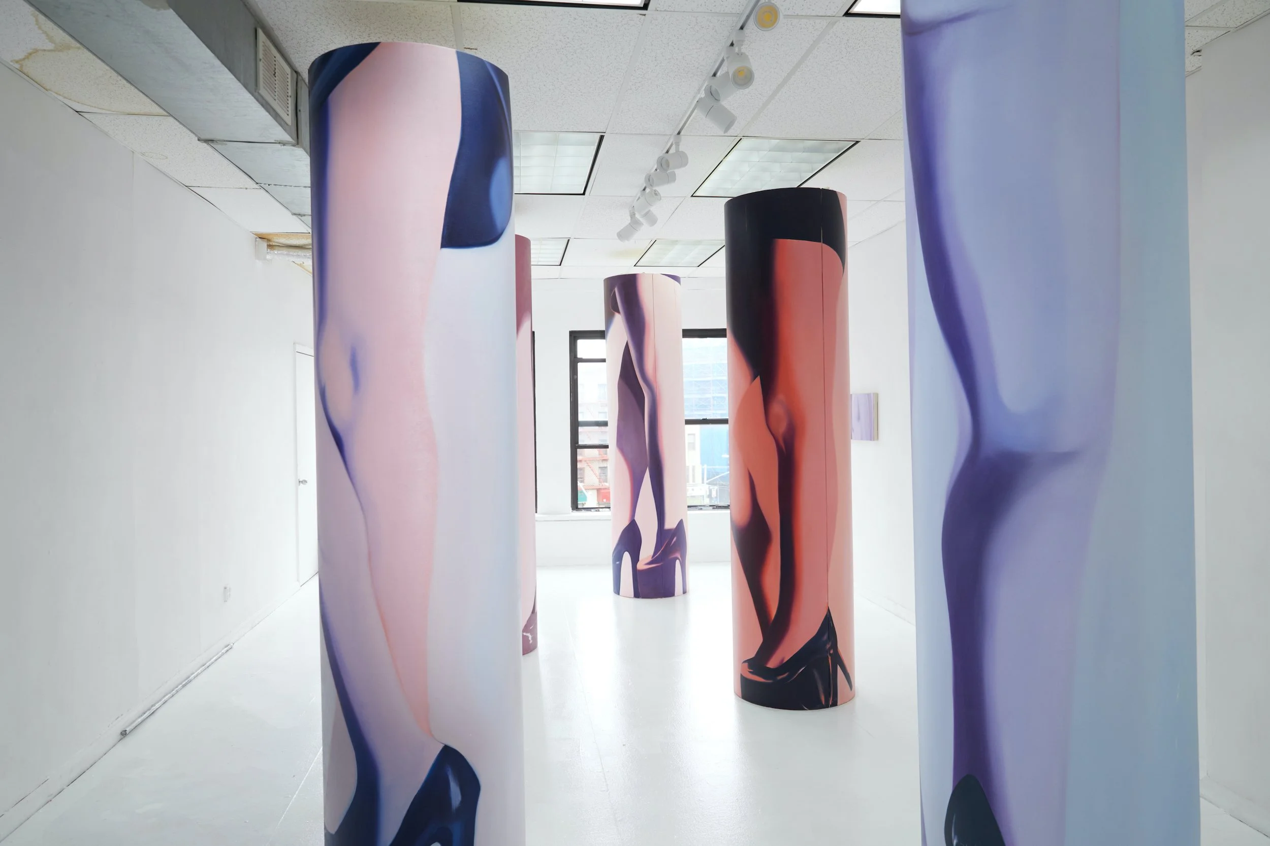  Installation view. 