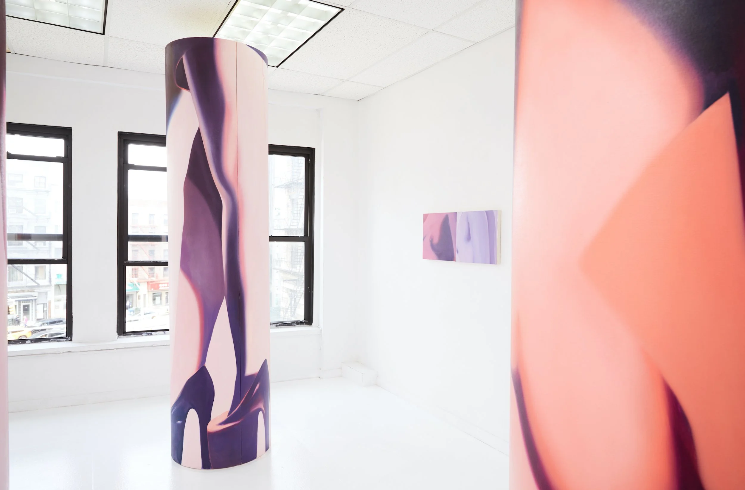  Installation view. 