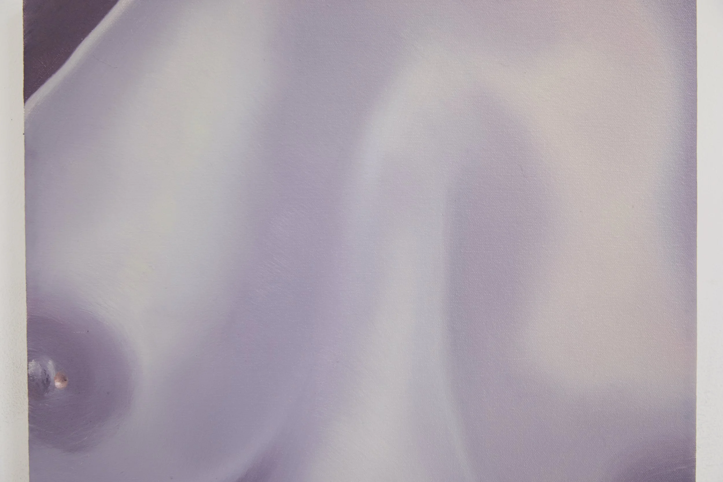   Gabrielle  (detail) ,  2026. Oil on canvas. 14 × 16 inches. 