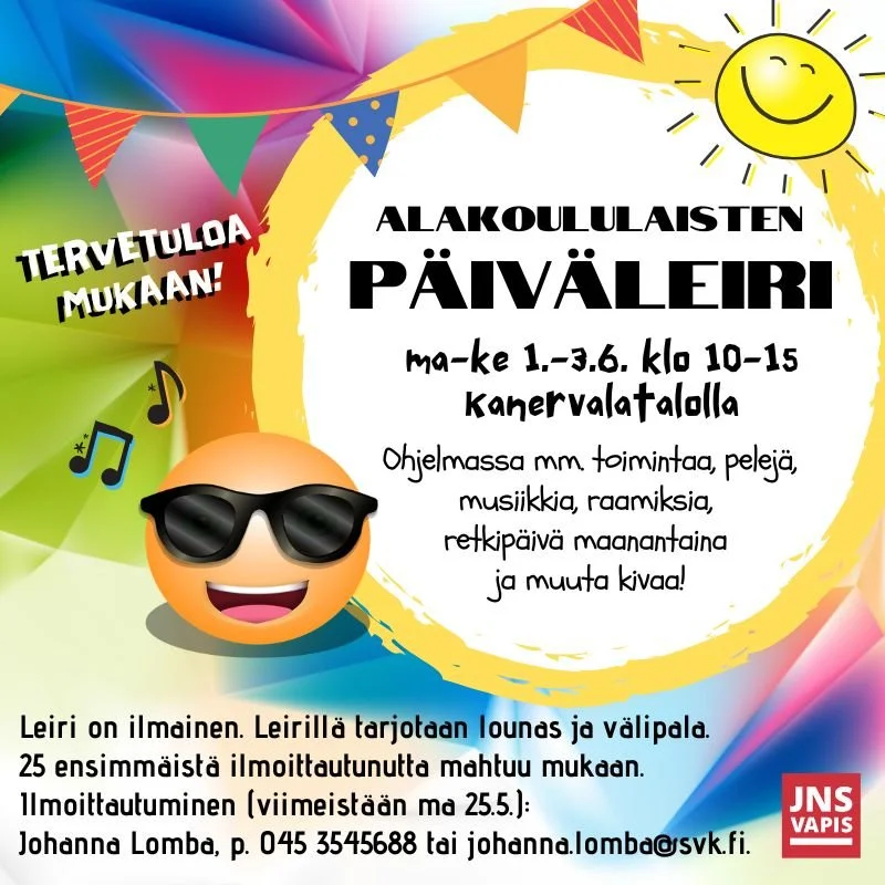 Alakoululaisten Päiväleiri