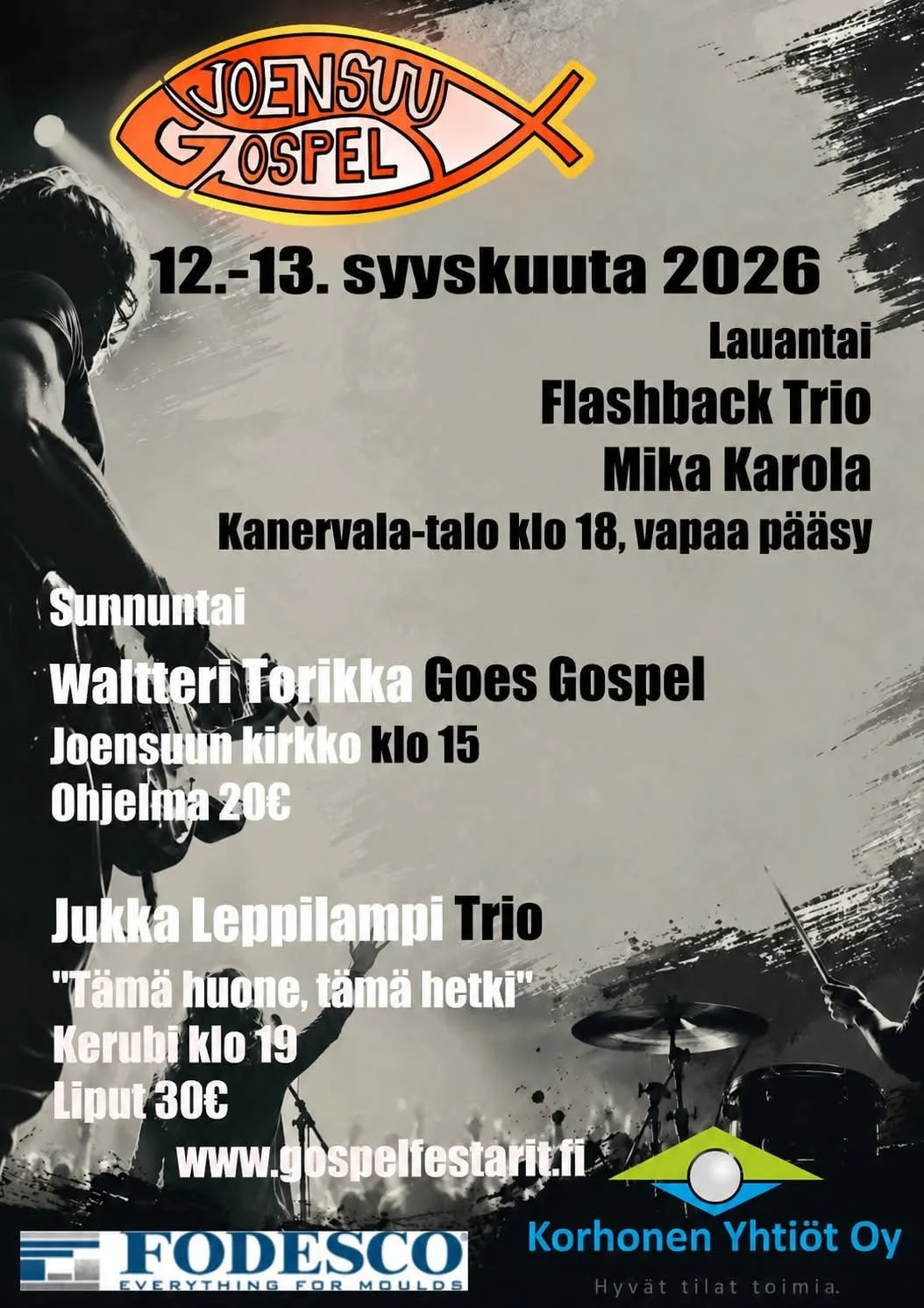 Joensuu Gospel: Mika Karola ja Flashback Trio
