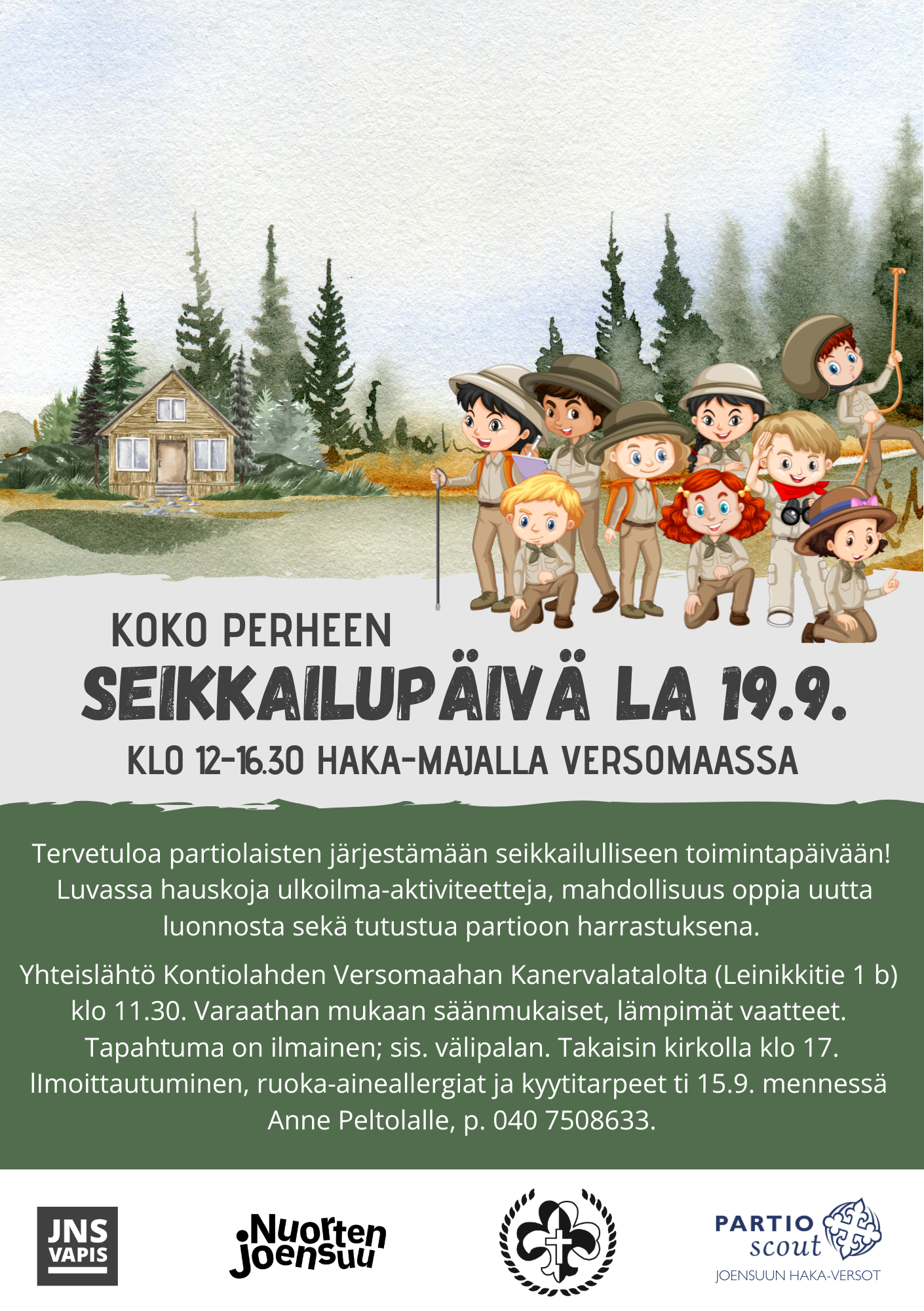 Koko perheen SEIKKAILUPÄIVÄ