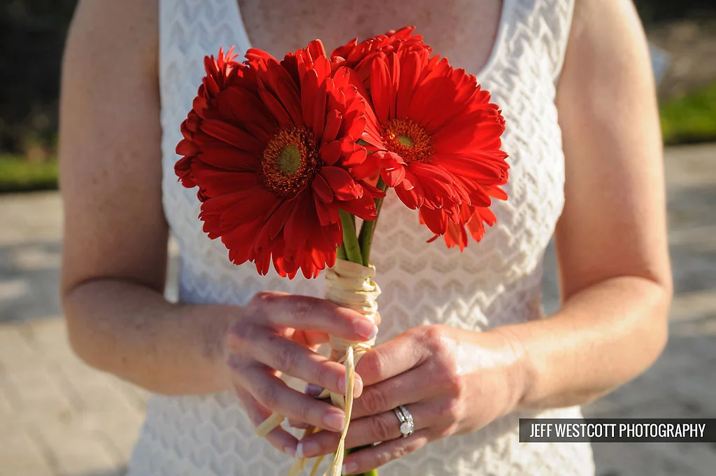 Ponte Vedra wedding photography bouquet beach