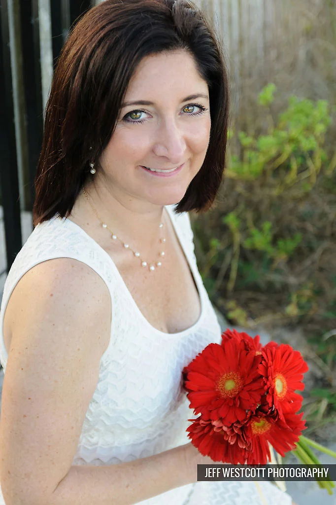 Ponte Vedra wedding photography bride on beach