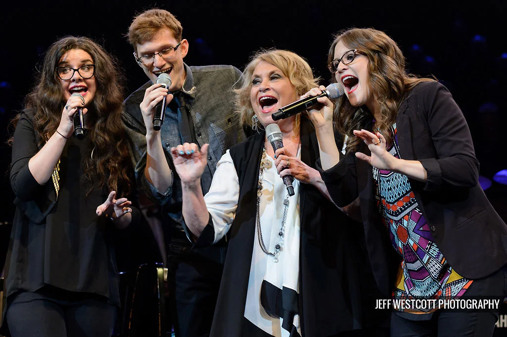 Sandi Patty and family