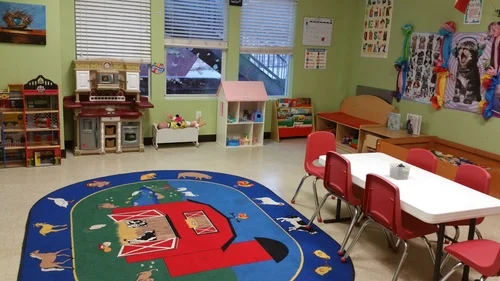 Clean, safe, and fun classroom environments for preschool students.