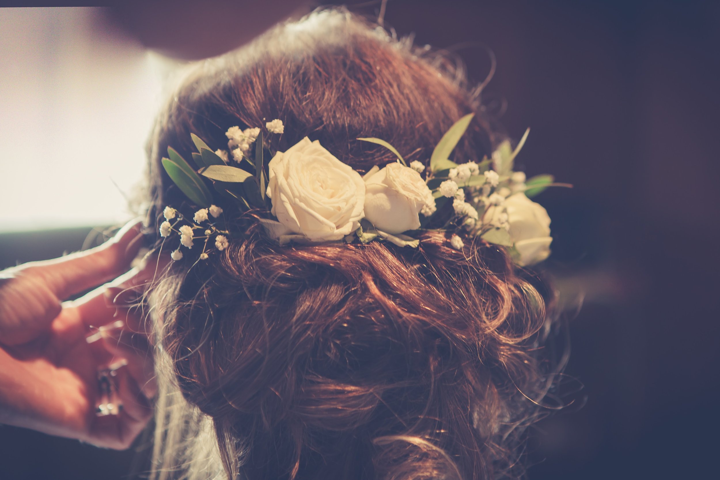 hair flowers, east bergholt