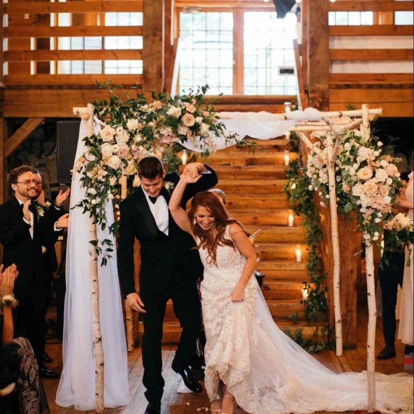 White Birch Chuppah