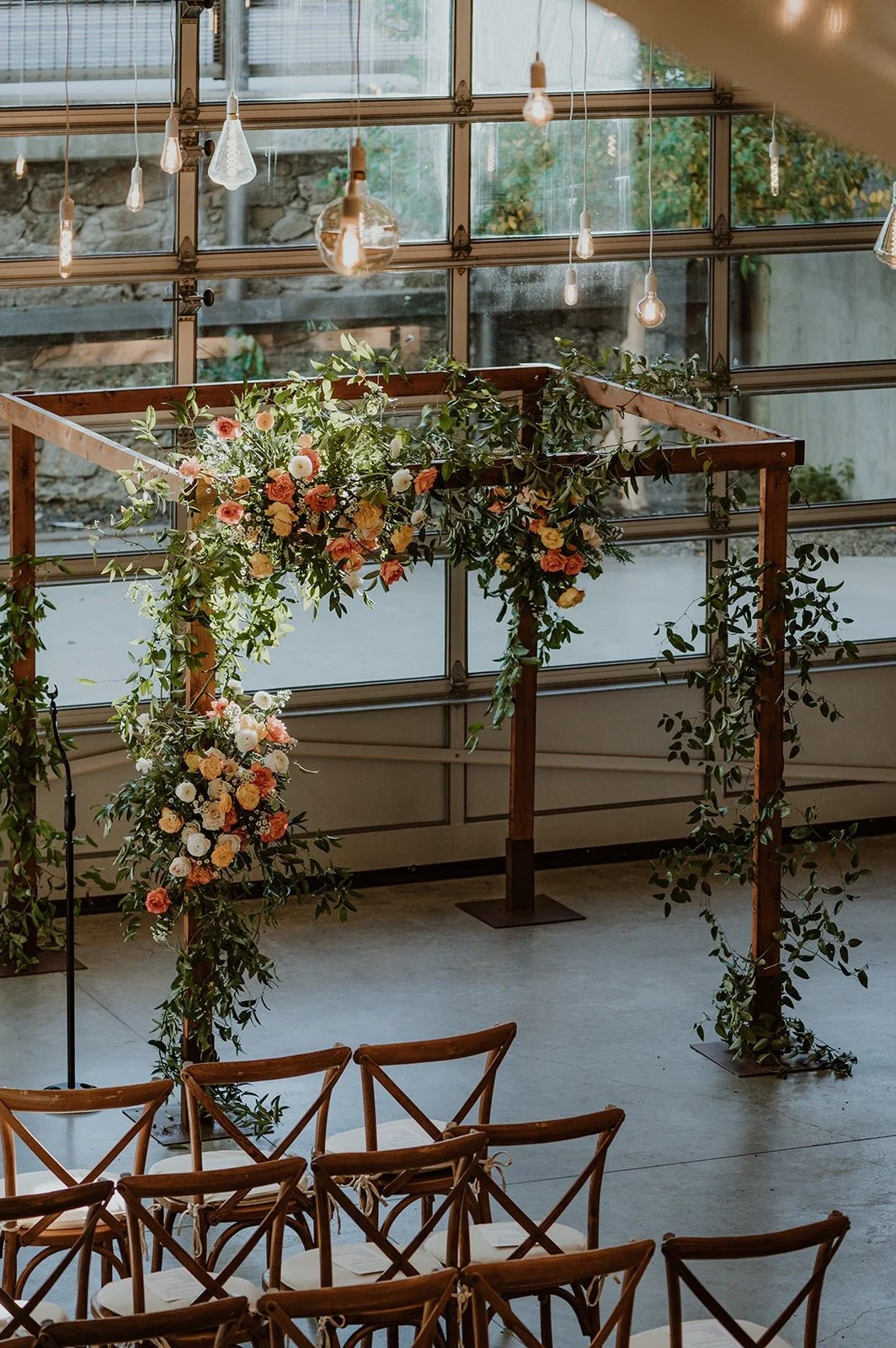 Dark Cedar Chuppah