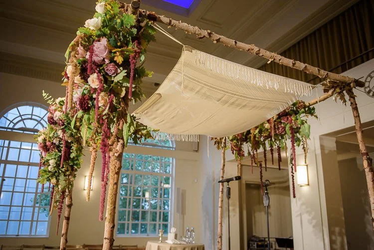 White Birch Chuppah