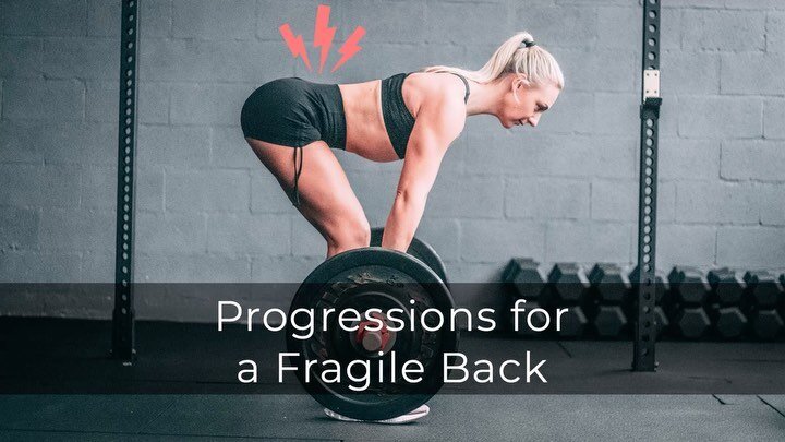 PROGRESSIONS for a FRAGILE or INJURED BACK! With @ursulamurula 💪🏻
&bull;
[Unpaid promotion, brands are visible]
&bull;
&bull;
&bull;
#buffbody #buffbodyathlete #buffbodyfitness #sciencebehindthesweat #injuryprevention #musclegrowth #hypertrophy #tr