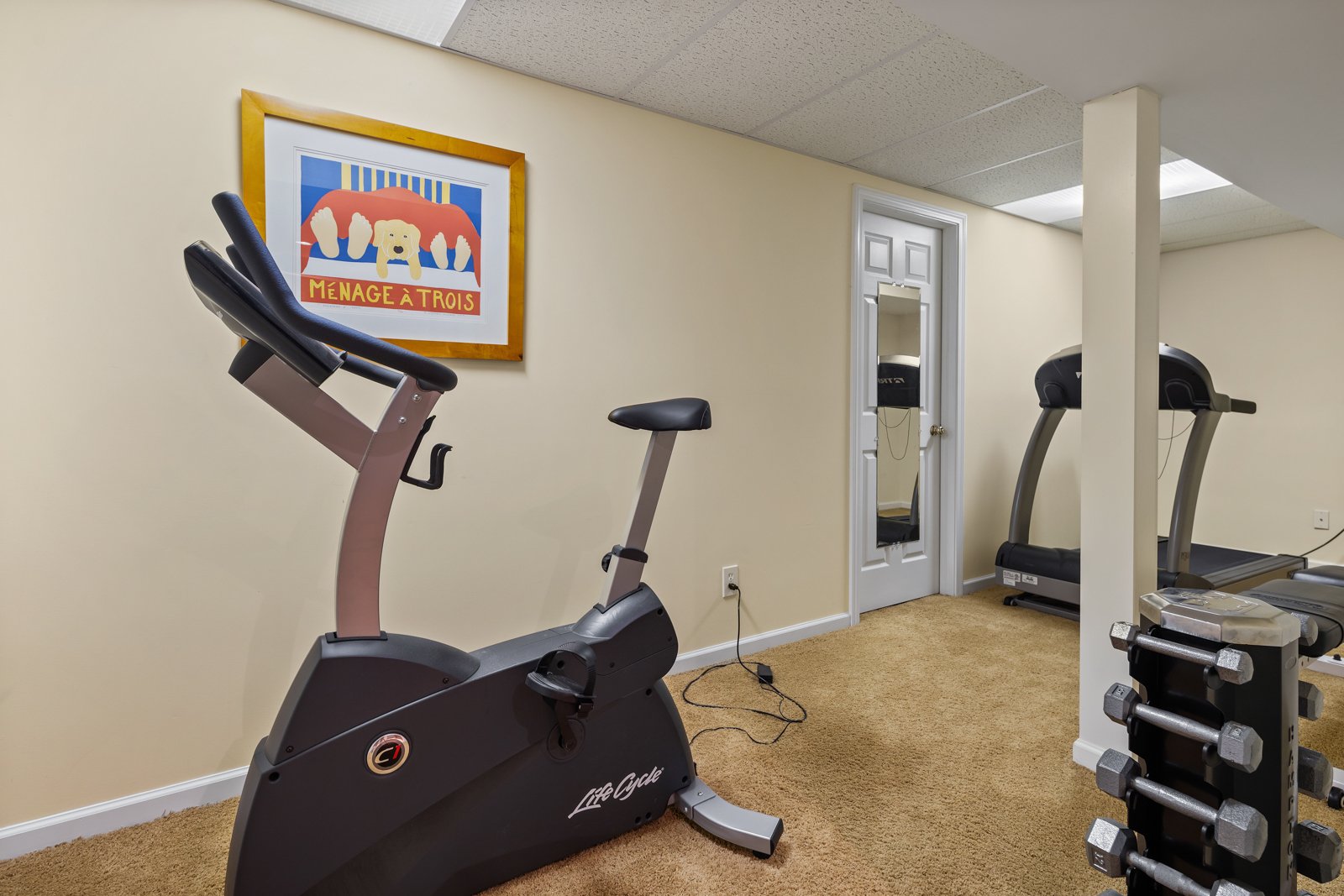 Lower level work out area at 26 Flower Farm Circle Westport CT-36.jpg