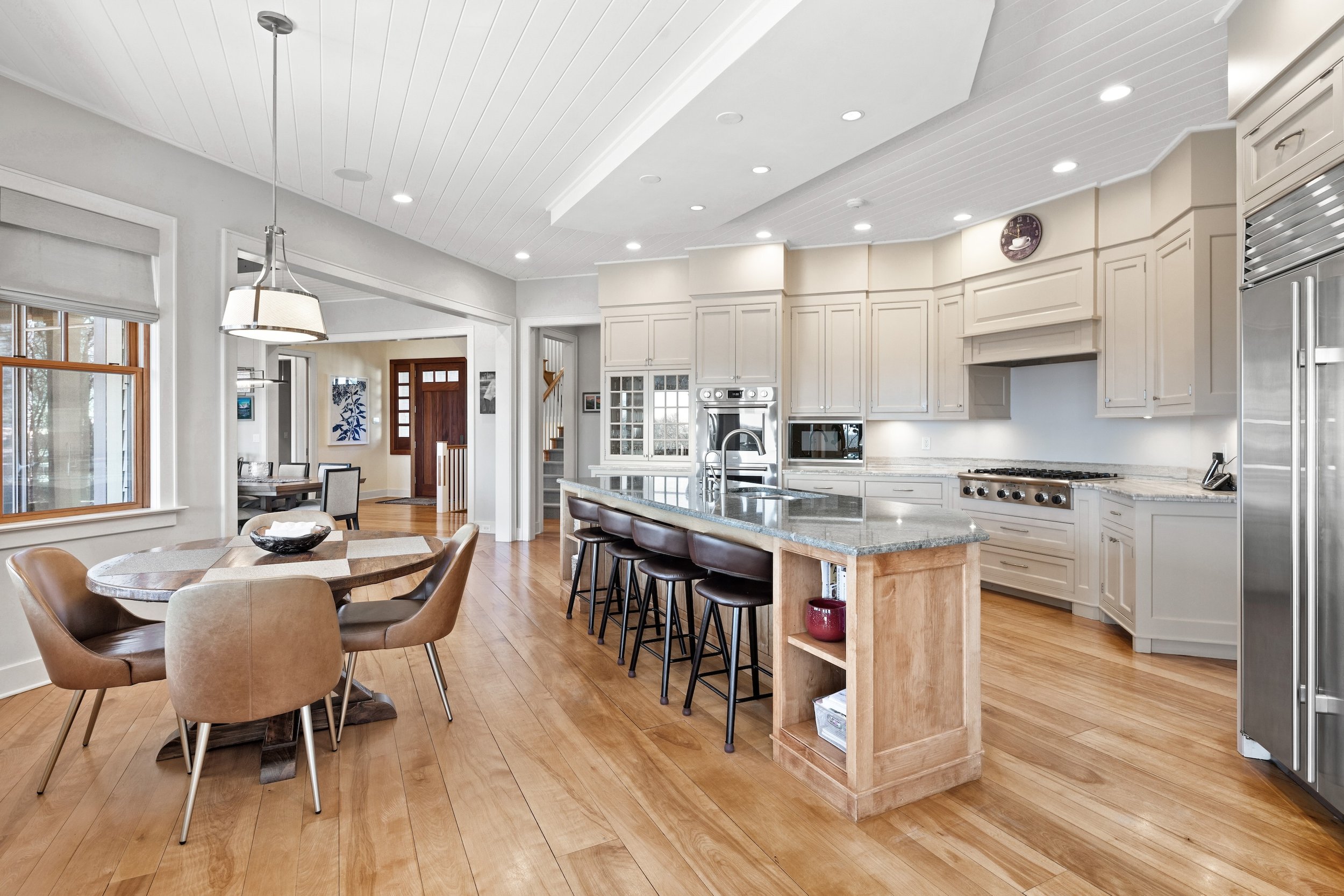 Kitchen with breakfast area at 3 Skytop Drive Norwalk CT -1 2 copy.jpeg