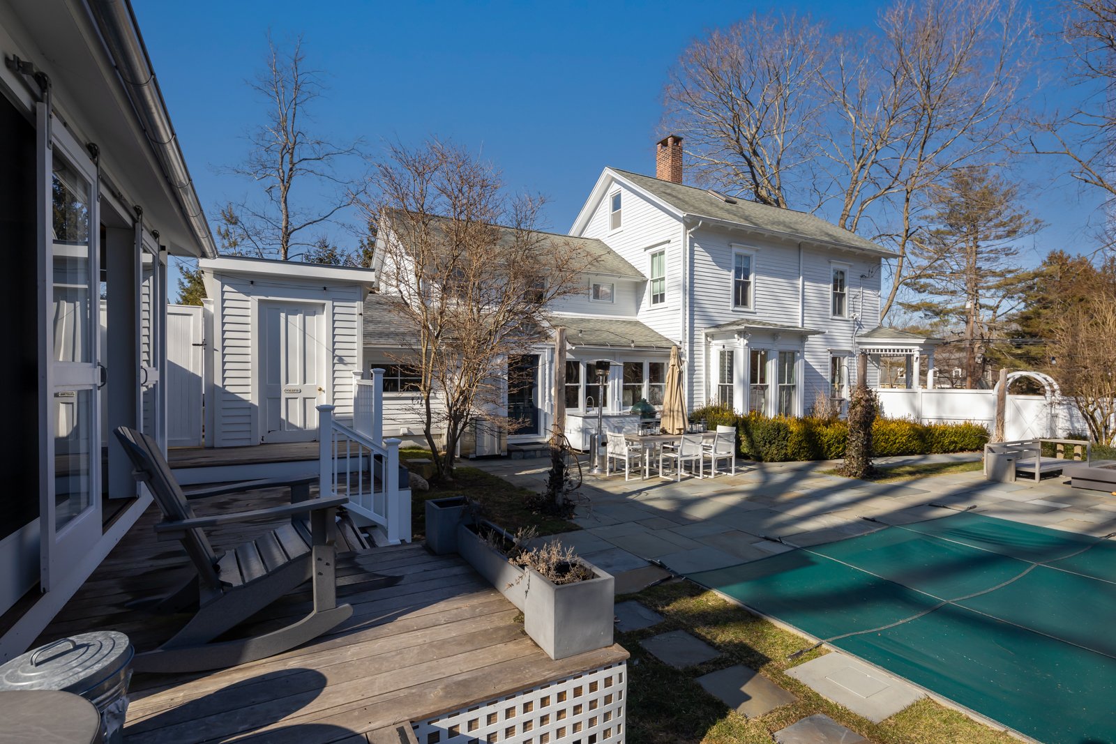 Screened Porch and outdoor bath and shower at 113 North Avenue Westport CT-44.jpg
