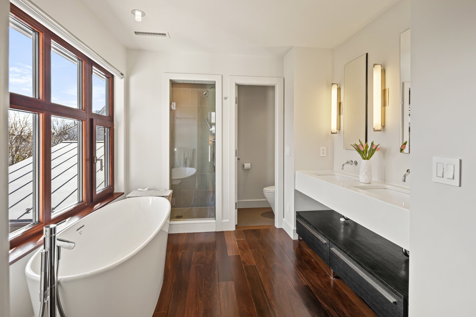 Primary suite bathroom of 39 Danbury Avenue Westport CT-27.jpg