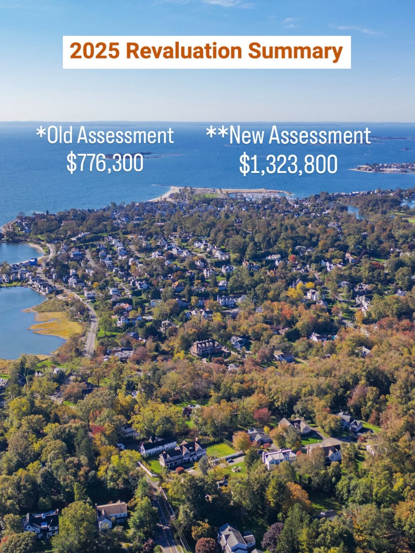 Westport Homeowners &mdash; About Your 2025 Reassessment Letter 📬

Many of you have reached out after receiving the town&rsquo;s 2025 property reassessment notice. It is not time to panic. Let&rsquo;s break this down.

Why did you get this letter?
E