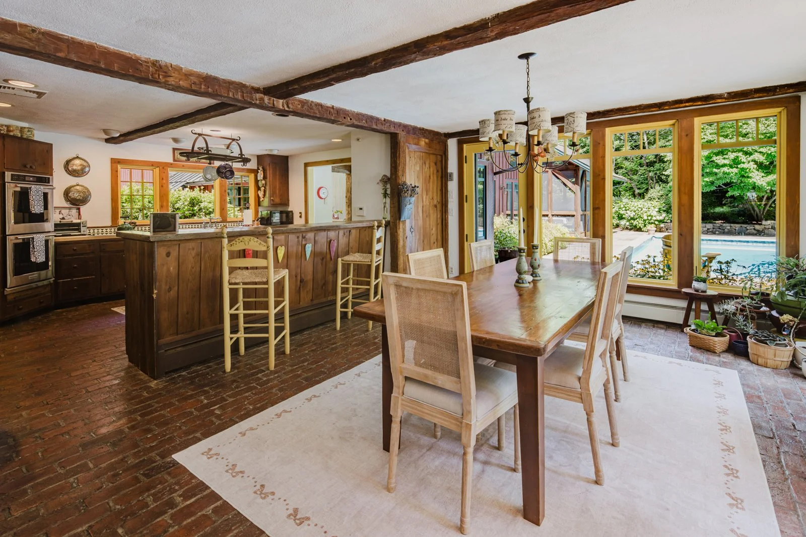 Dining-to-kitchen_15 Birch Hill Road Weston CT-29.jpg