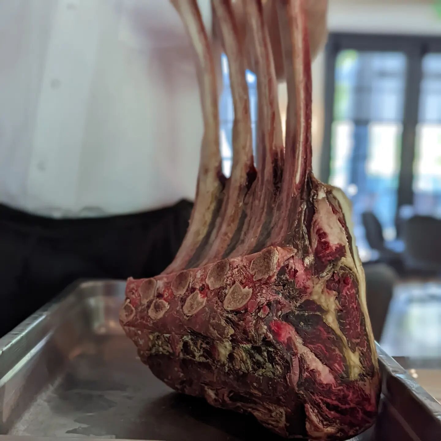 Dry-aged Prime Tomahawks at The Hill?! Yes, please.