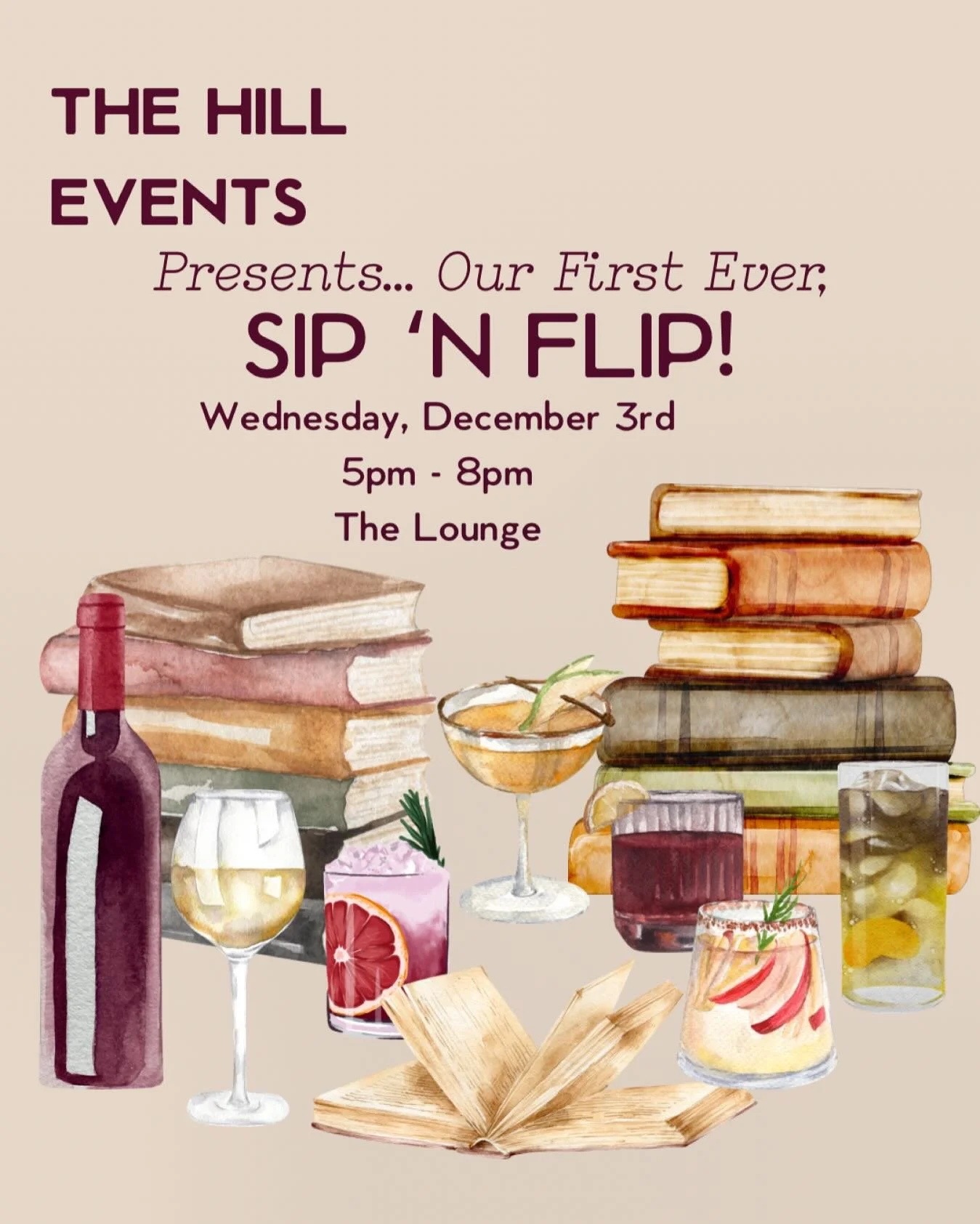 Think of it as an Introvert&rsquo;s Happy Hour! Wine fueled reading and general bookish reverie!

This is for anyone that&rsquo;s looked around their library, and thought to themselves, &ldquo;Gods, I wish this place had a bar!&rdquo; It&rsquo;s an e