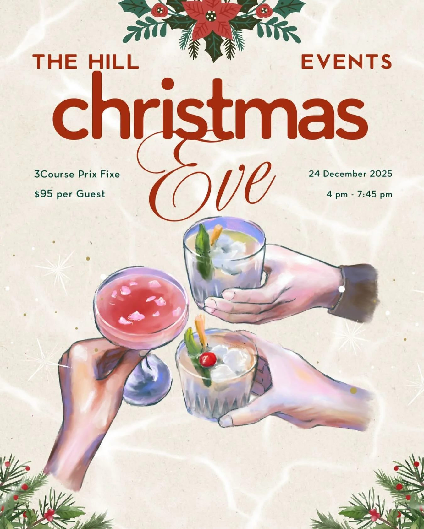 Make your reservation today! Santa will be here before you know it. #holidaysatthehill