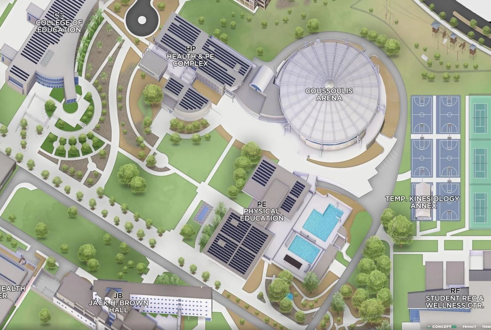  Here is a close up view of San Bernardino’s map. 