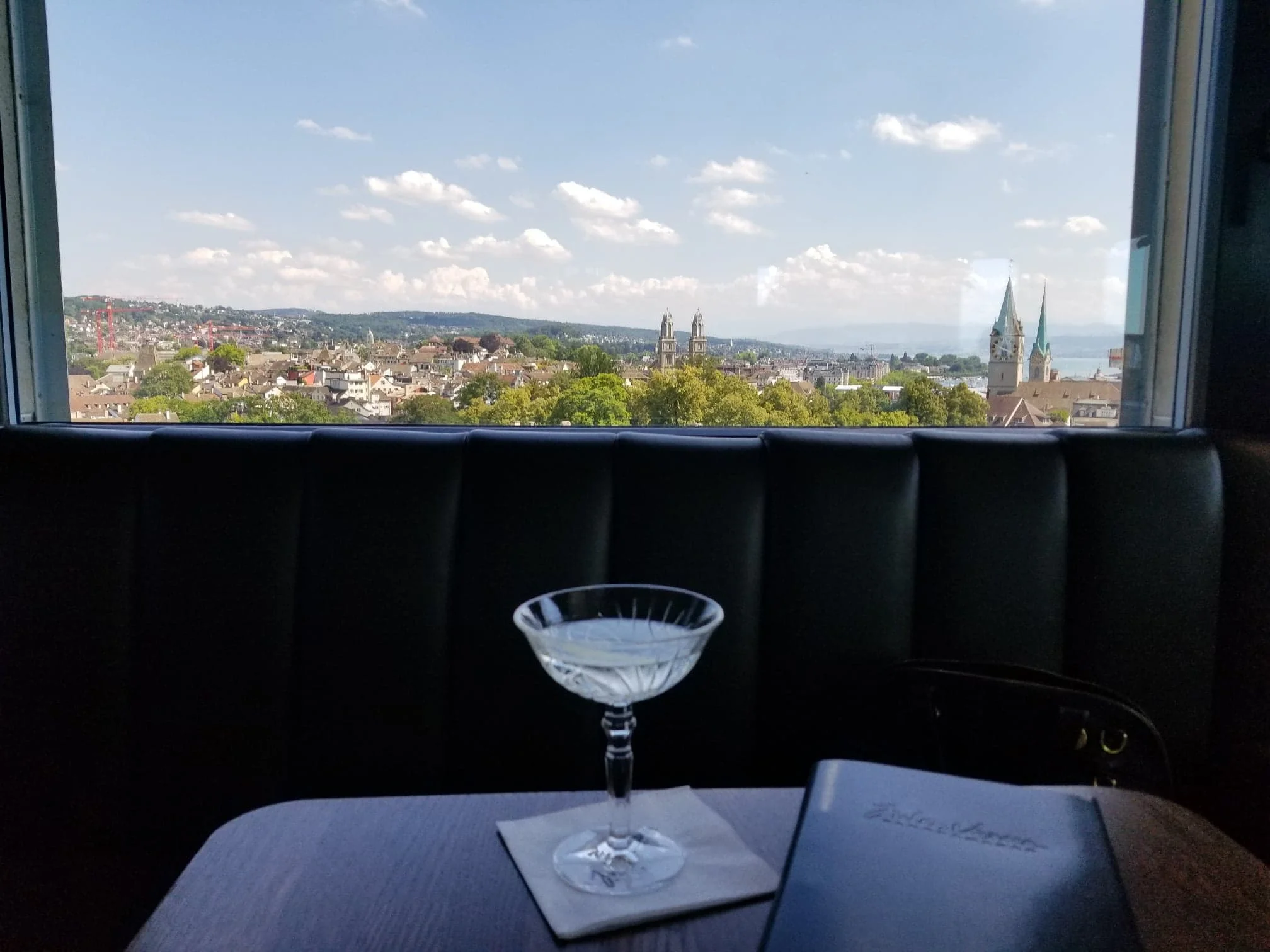 Martini with a view