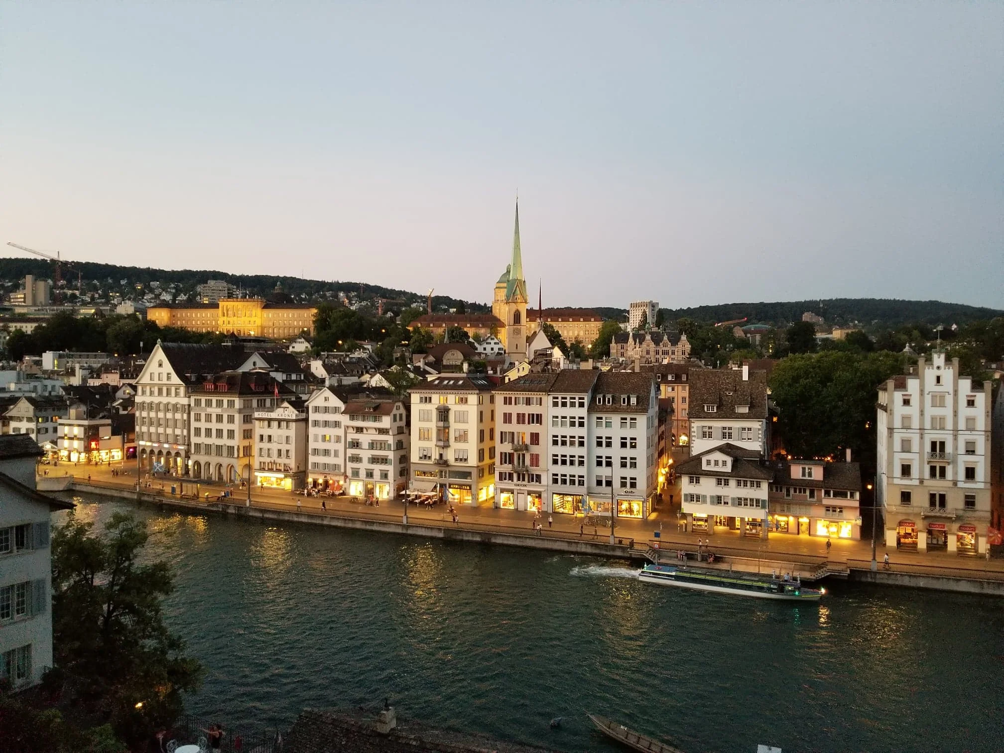 Night views from the Lindenhof