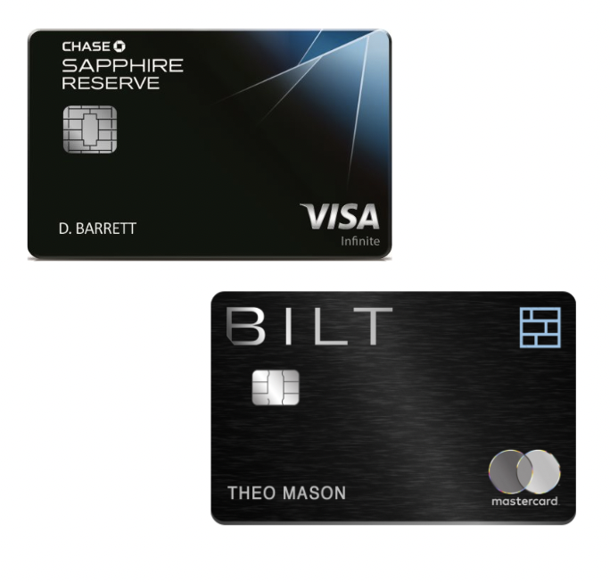 Chase Sapphire Reserve &amp; BILT Mastercard