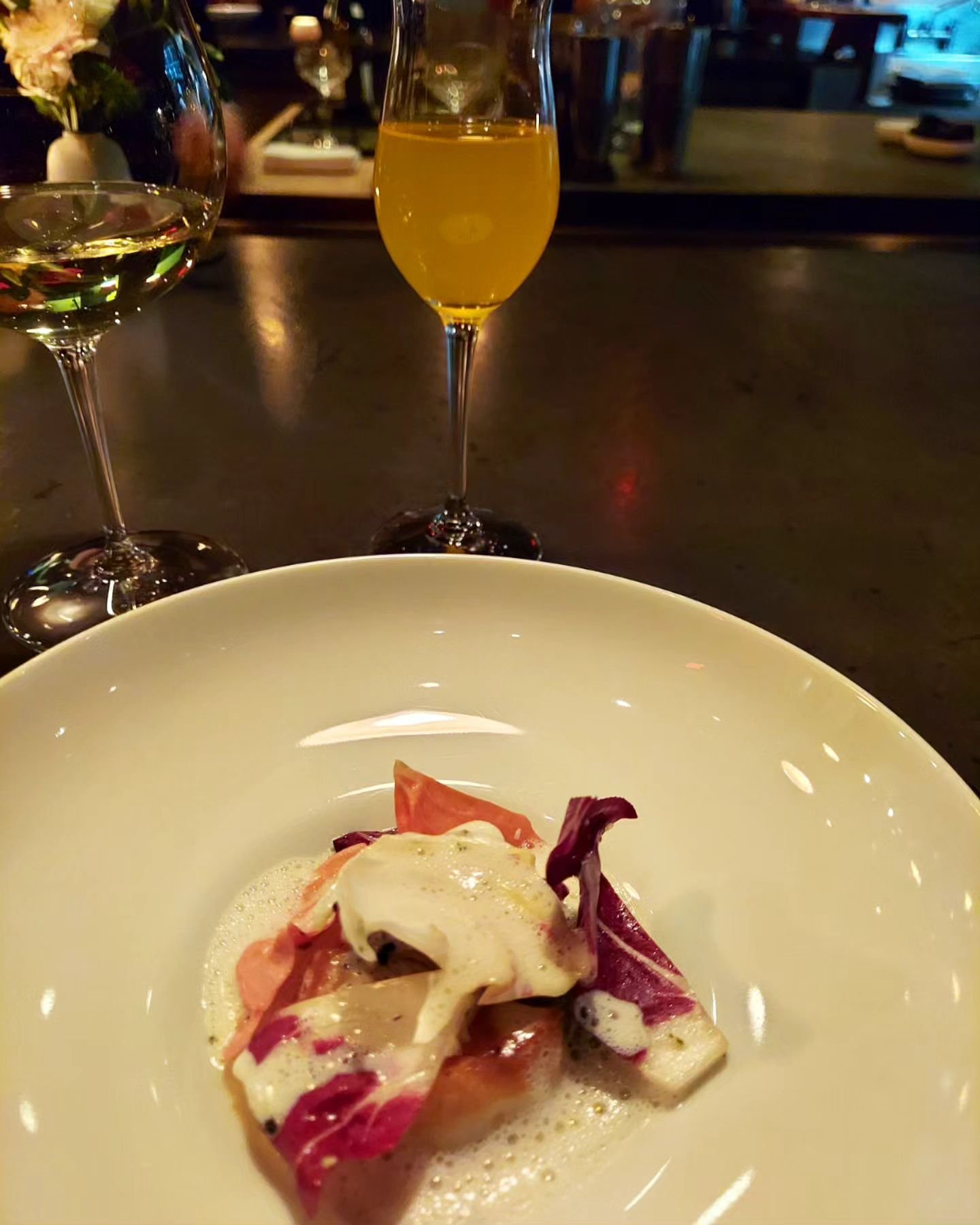 There's a first time for everything. When I heard that there was a temperance pairing (elevated term for mocktail pairing) for a tasting menu, I had to try it. 

The beverages were inventive and went well with each course. My favorite was the cote de