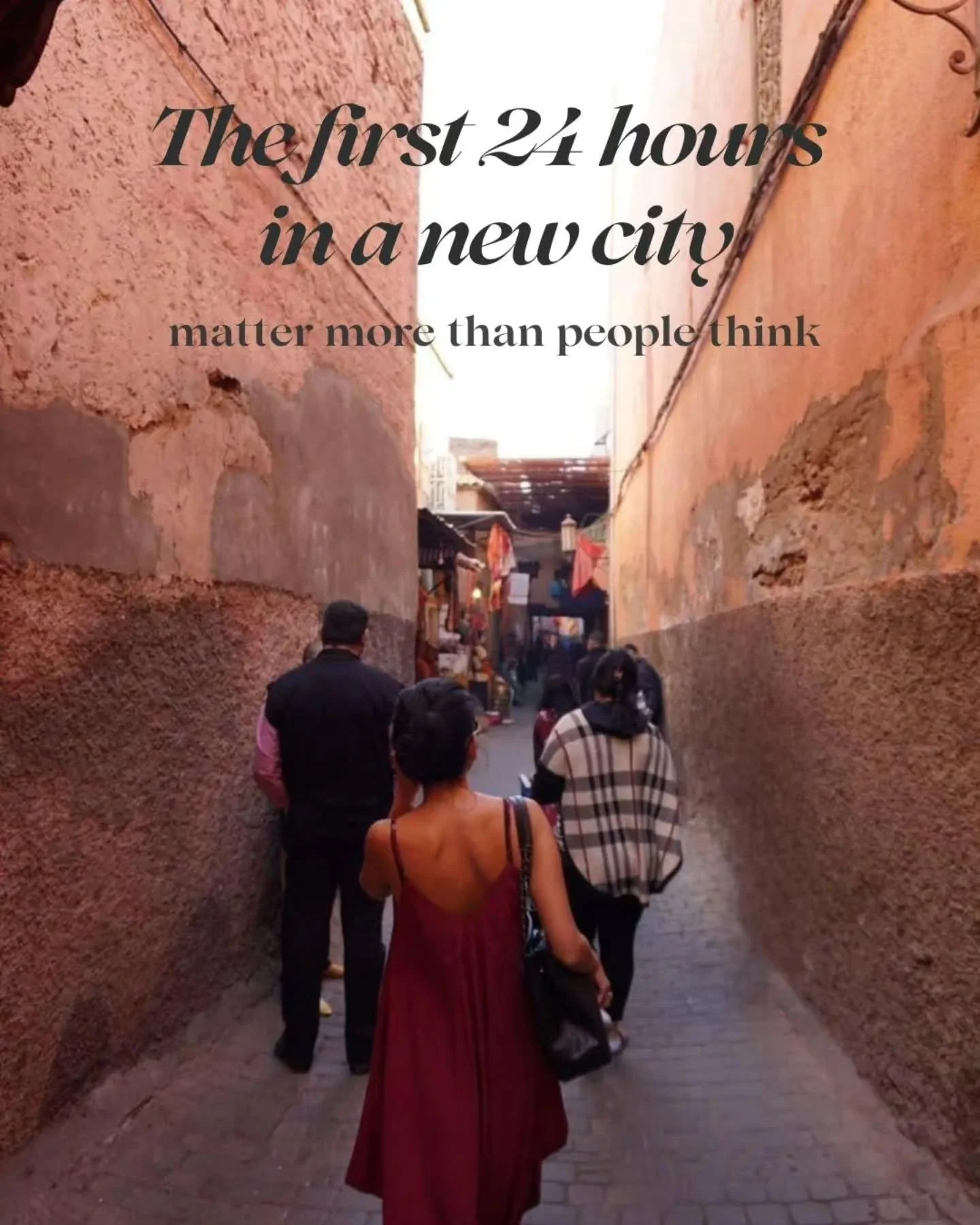 Starting somewhere new is quieter than people expect.

There&rsquo;s no moment where everything clicks&mdash;just small decisions you keep making.

How you spend the first 24 hours shapes everything that follows.

Full piece at the link in bio.

.
.
